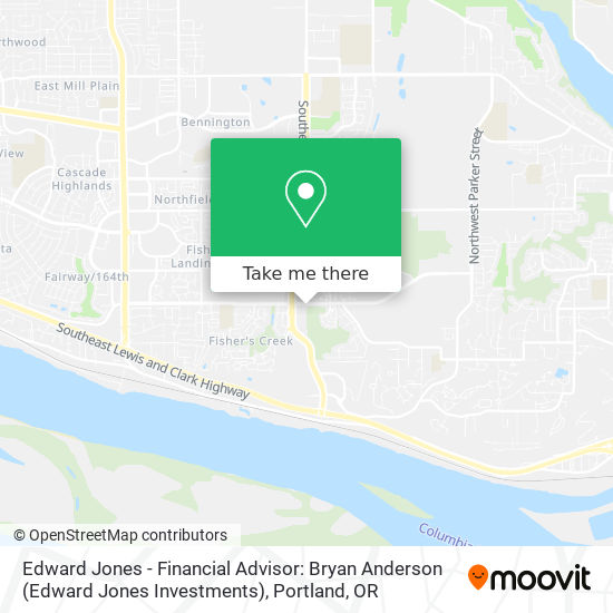 Mapa de Edward Jones - Financial Advisor: Bryan Anderson (Edward Jones Investments)