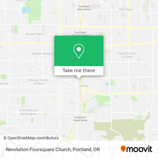 Revolution Foursquare Church map