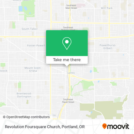 Mapa de Revolution Foursquare Church