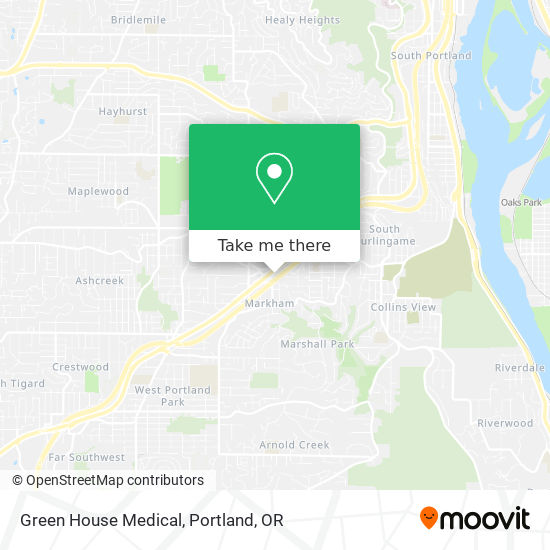 Mapa de Green House Medical
