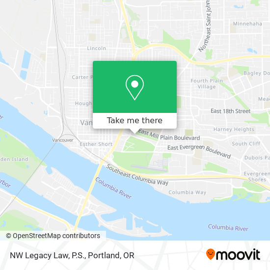 NW Legacy Law, P.S. map