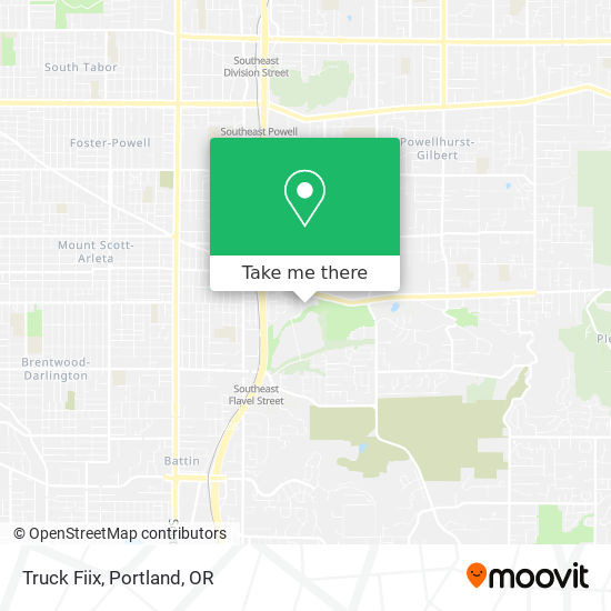 Truck Fiix map
