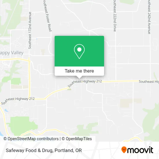 Safeway Food & Drug map