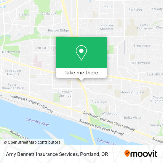 Mapa de Amy Bennett Insurance Services