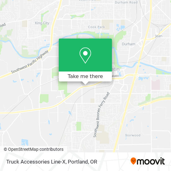 Truck Accessories Line-X map