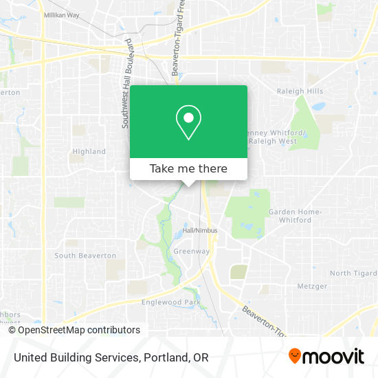 United Building Services map