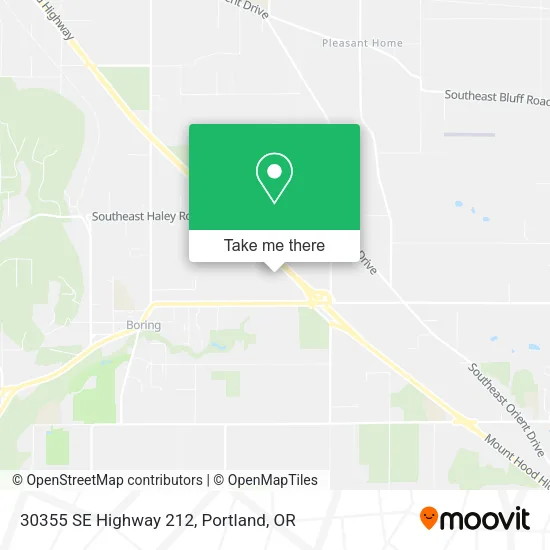 30355 SE Highway 212 map