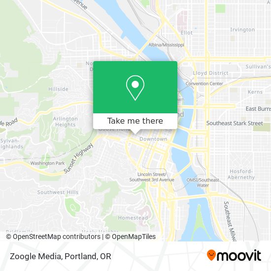 Zoogle Media map