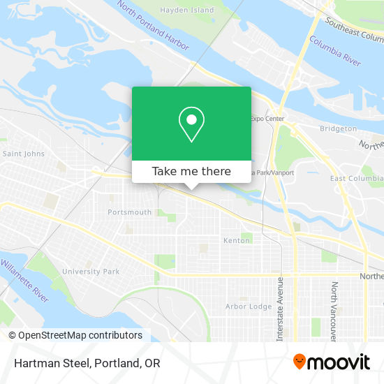 Mapa de Hartman Steel