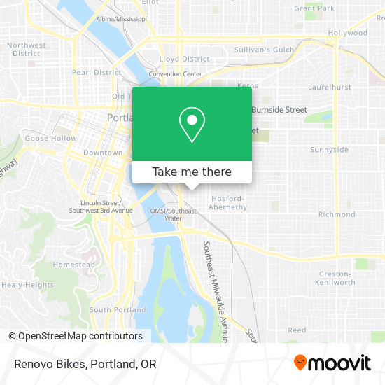 Renovo Bikes map