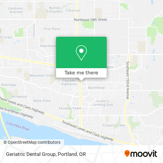 Mapa de Geriatric Dental Group