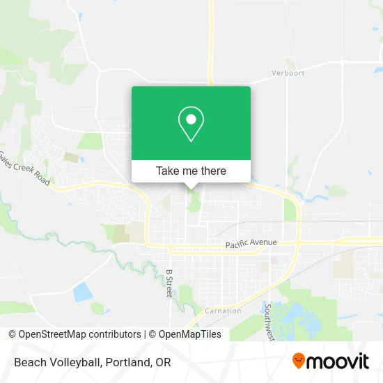 Mapa de Beach Volleyball