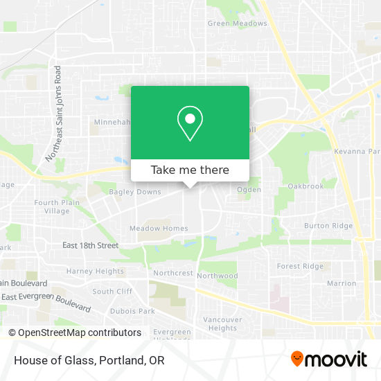 Mapa de House of Glass