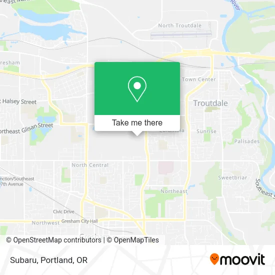Subaru map