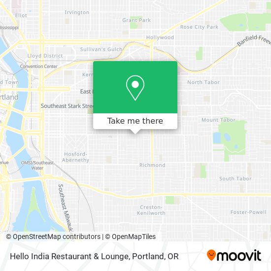 Hello India Restaurant & Lounge map