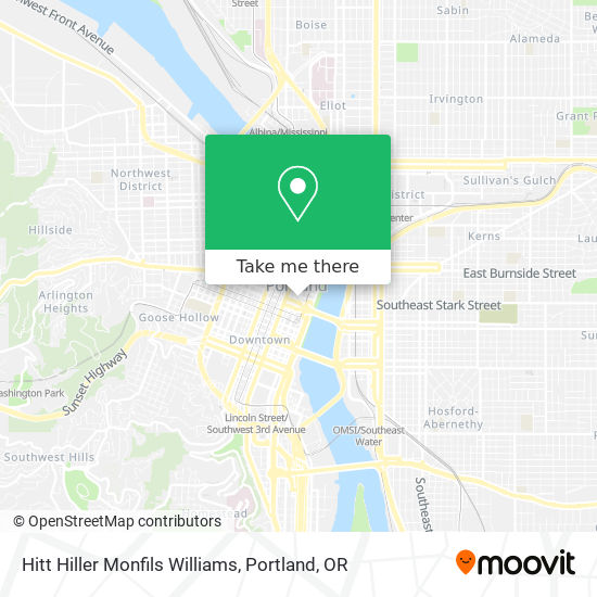 Hitt Hiller Monfils Williams map