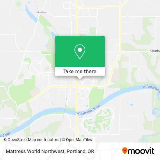 Mapa de Mattress World Northwest