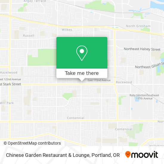 Mapa de Chinese Garden Restaurant & Lounge