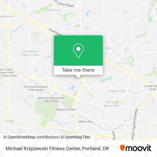 Michael Krzyzewski Fitness Center map