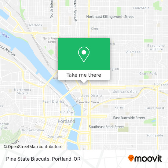 Pine State Biscuits map