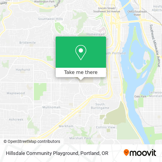 Hillsdale Community Playground map