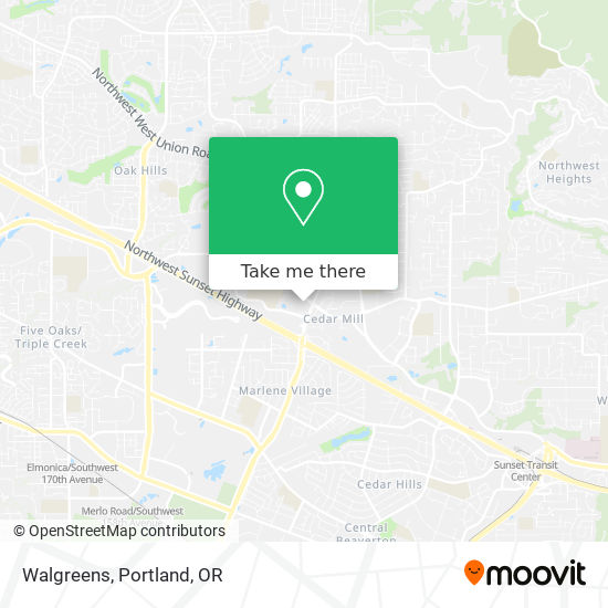 Walgreens map