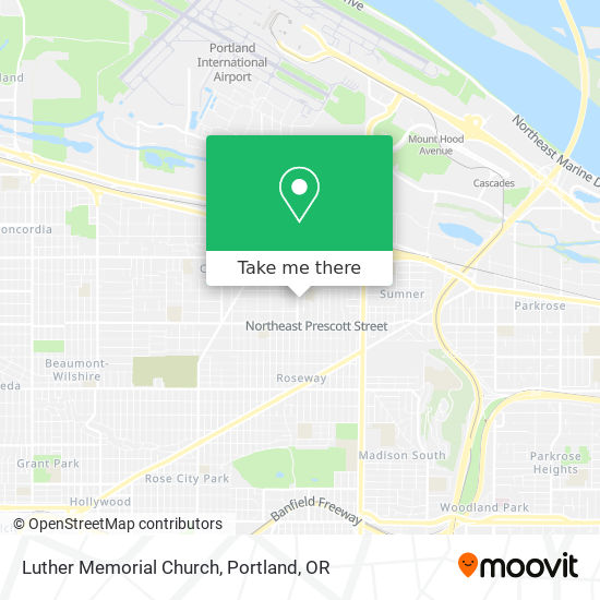 Luther Memorial Church map