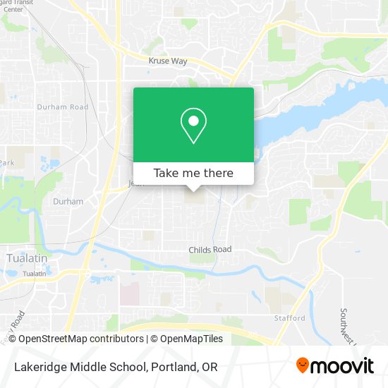 Mapa de Lakeridge Middle School