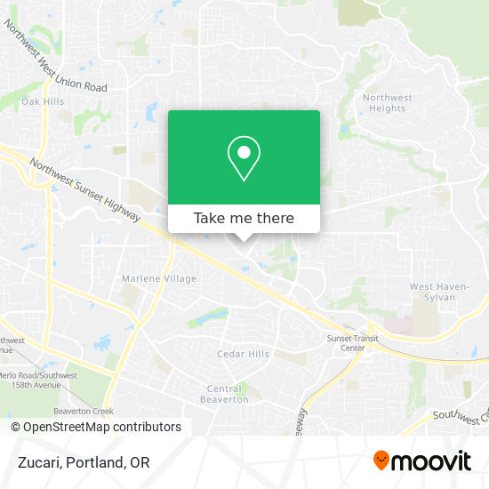 Zucari map