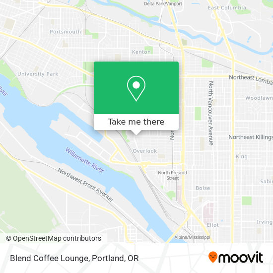 Blend Coffee Lounge map