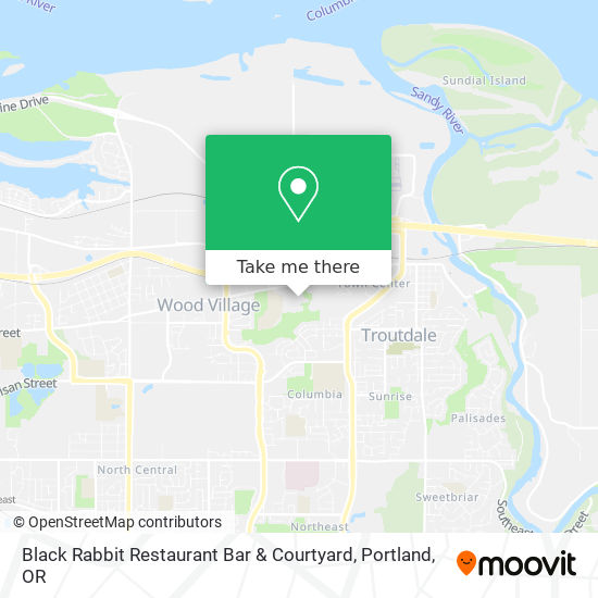 Black Rabbit Restaurant Bar & Courtyard map