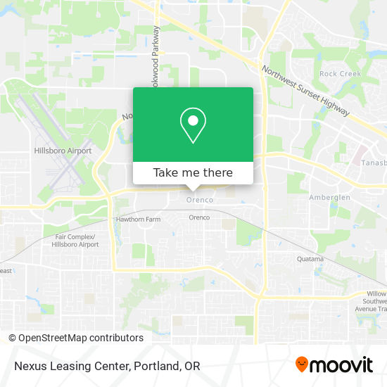 Nexus Leasing Center map