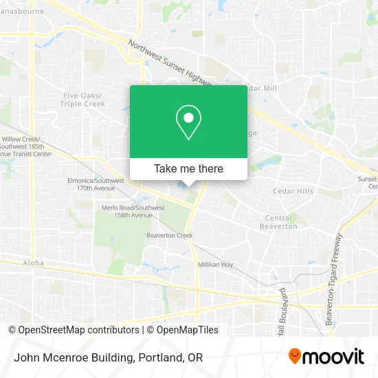 John Mcenroe Building map