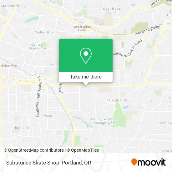 Substunce Skate Shop map