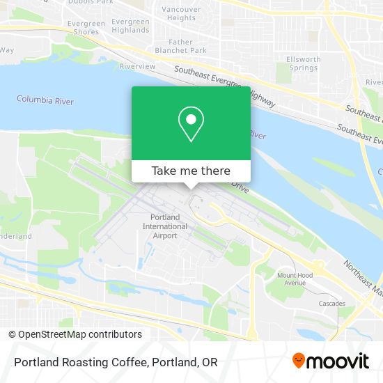 Portland Roasting Coffee map