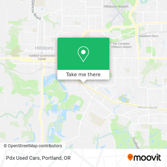 Mapa de Pdx Used Cars