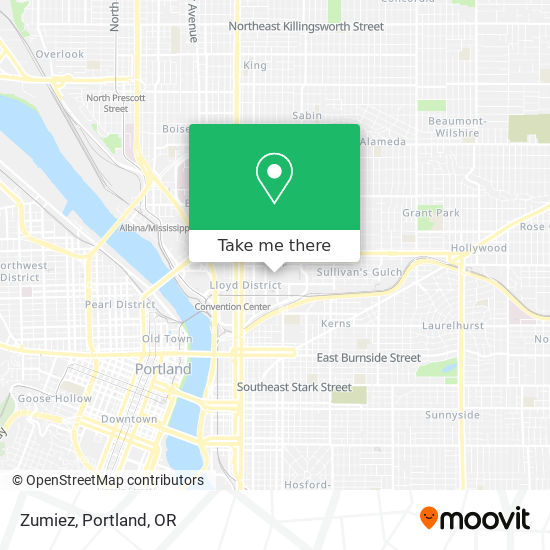 Zumiez map