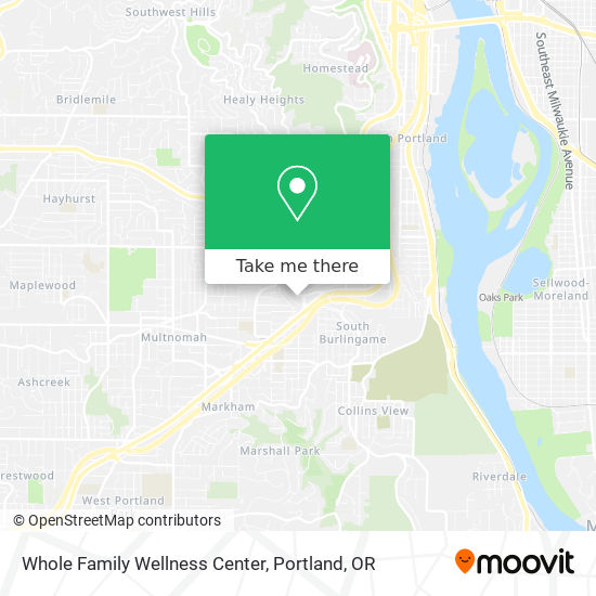 Mapa de Whole Family Wellness Center