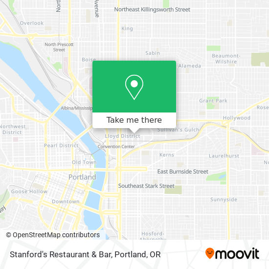 Stanford's Restaurant & Bar map