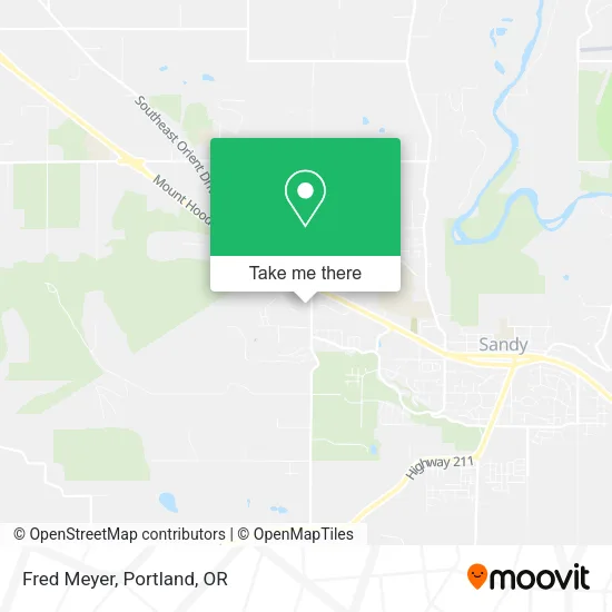 Fred Meyer map