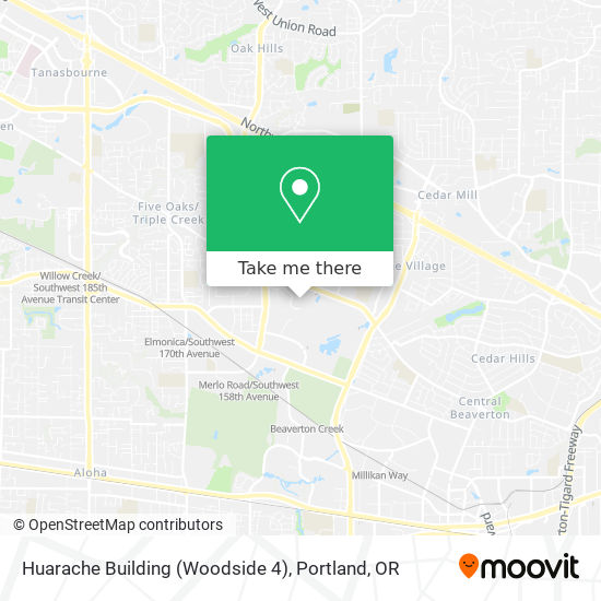 Mapa de Huarache Building (Woodside 4)