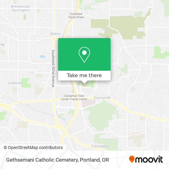 Mapa de Gethsemani Catholic Cemetery