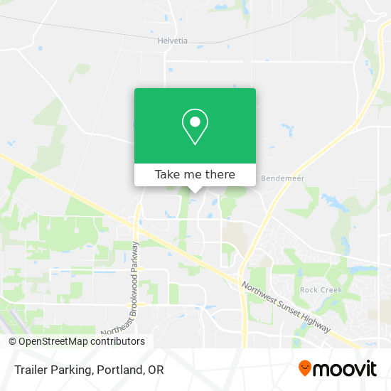 Trailer Parking map