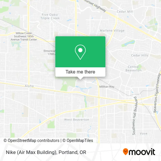 Mapa de Nike (Air Max Building)