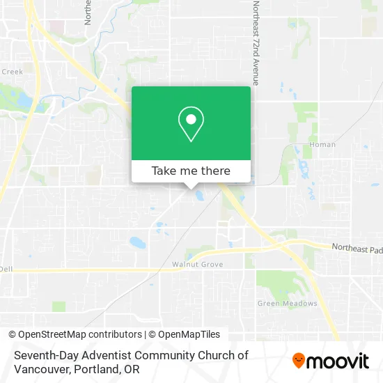Seventh-Day Adventist Community Church of Vancouver map