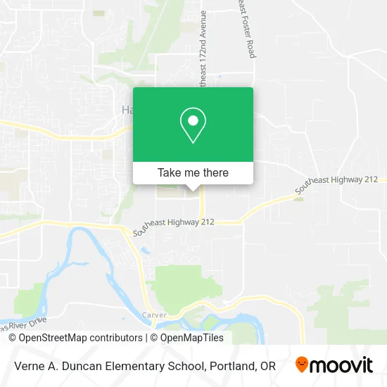 Mapa de Verne A. Duncan Elementary School