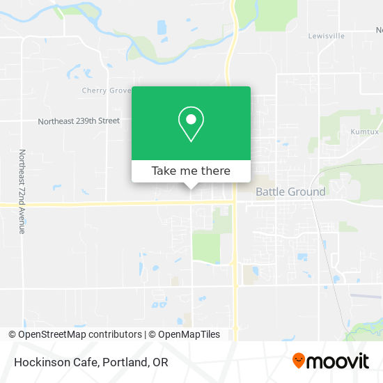 Mapa de Hockinson Cafe