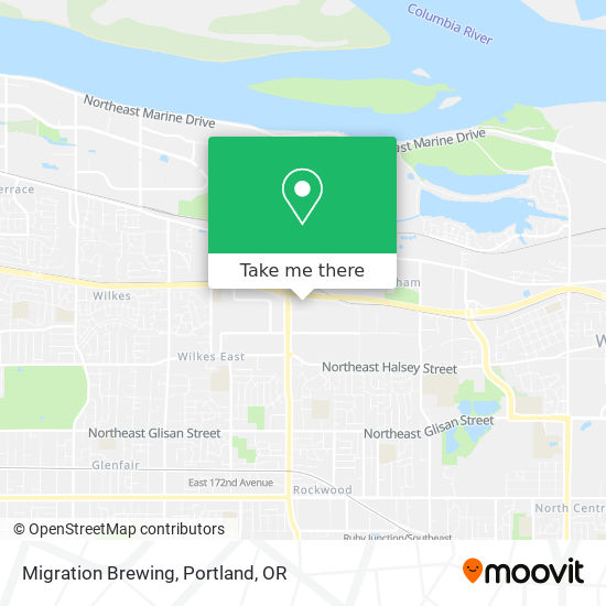 Migration Brewing map