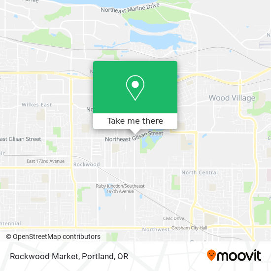 Rockwood Market map