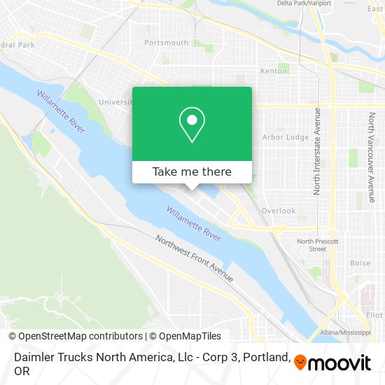 Daimler Trucks North America, Llc - Corp 3 map